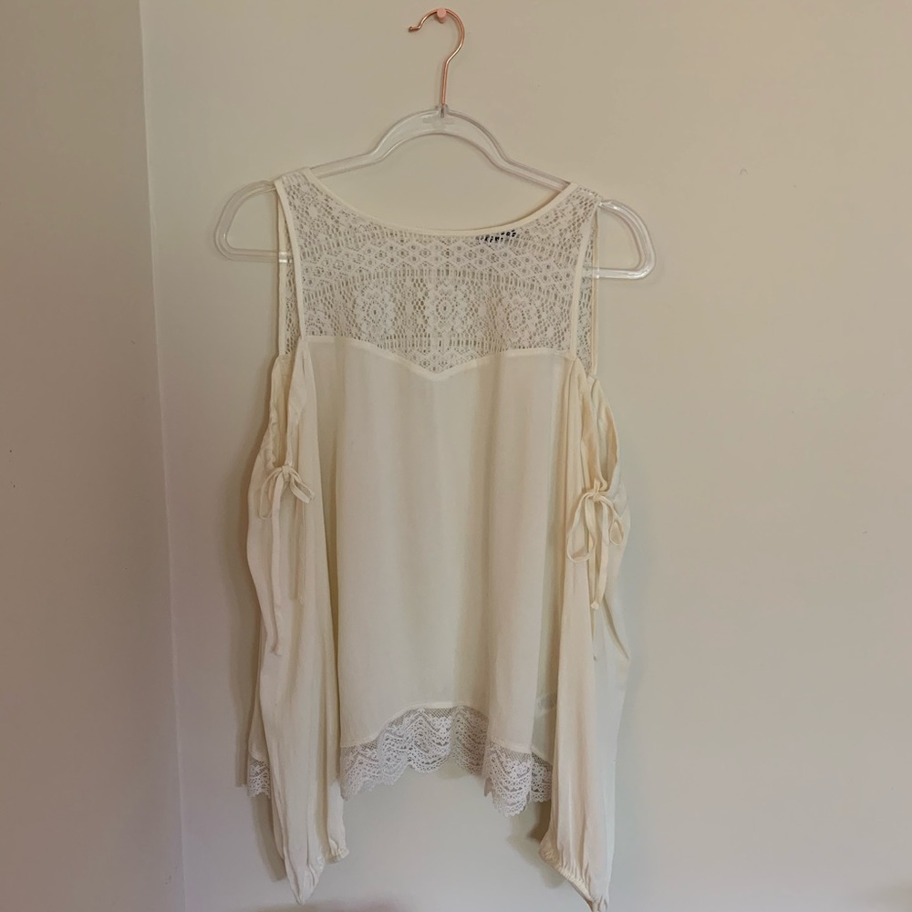 Express Cold Shoulder Blouse